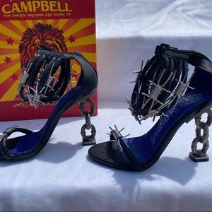 RARE Jeffrey Campbell Lynk Wire Heels